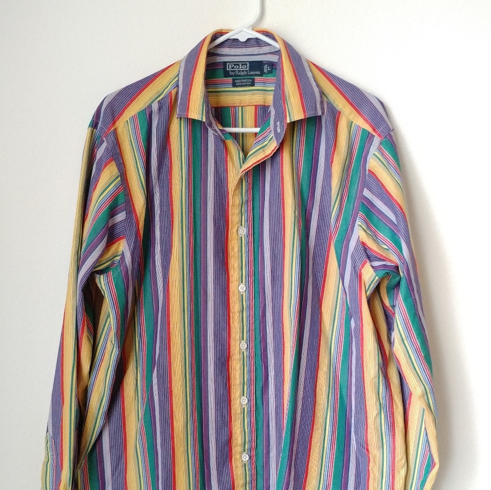 Vintage Polo by Ralph Lauren striped - Picture 2 of 8
